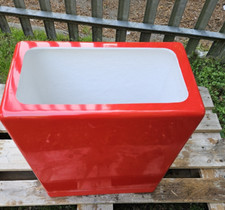 Red Single JOCKEY SEAT MOULDING only Boat Rib Fibreglass Seating 2nd Grade