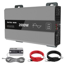4000W Pure Sine Wave Power Inverter 2000W Converter 12V to 240V USB Truck Remote
