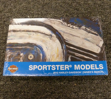 2013 Harley Davidson Sportster 1200 Custom XL1200C Owner Operator Manual NEW