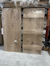 Solid Oak Braced & Ledged