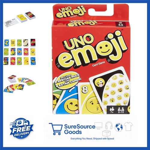 Uno emoji game multicolored - game,,
