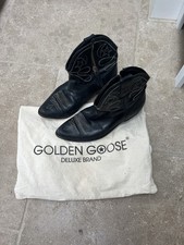 Golden Goose Black Leather