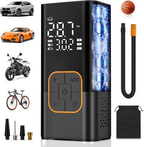 Cordless car tyre inflator - cordless,