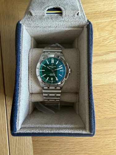 Breitling chronomat green - breitling,