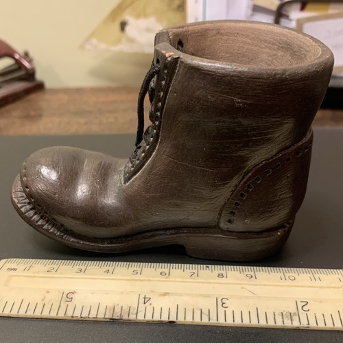 Vintage pottery ceramic - vintage, boot