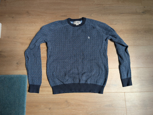 Penguin speckle pattern jumper - penguin,