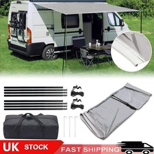 3x2.4m Camping Sunshade Canopy Awning for Motorhome Van Campervan Waterproof