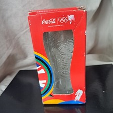 Olympic World Partners Coke Coca Cola Glass 2012 GB Cycling Team