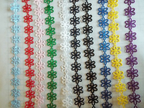 Daisy flower motif - daisy,