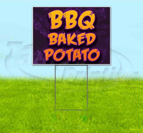 Bbq baked potato 18x24 yard - baked,