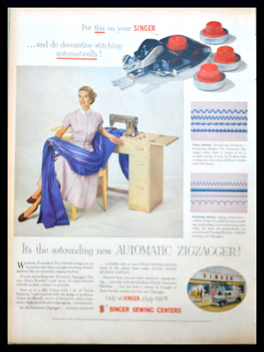 1955 vintage singer sewing