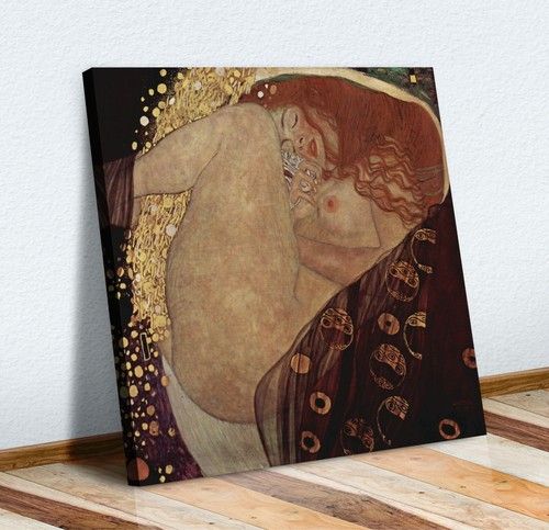 Gustav klimt danae canvas wall - klimt,