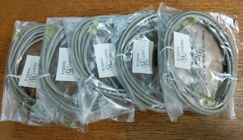 Lot telephone cord - of,