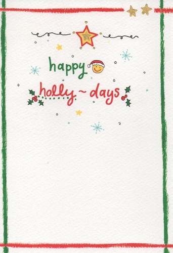 Christmas cards blue - by,