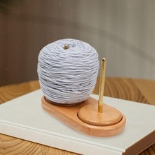 Yarn Holder Rack Winder Wood