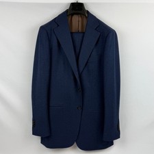 Suitsupply La Spalla Navy Wool