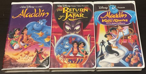 Aladdin trilogy vhs set - trilogy,