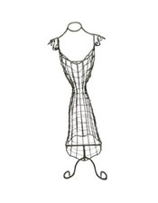 Decorative Woman Dress Metal Mannequin Statue Jewellery Display Doll Figure 20"