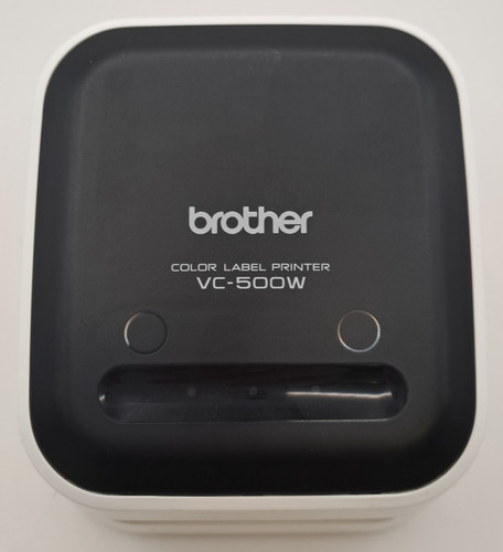 Brother vc500w colour - colour, label