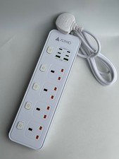 2 metre extension lead with usb
