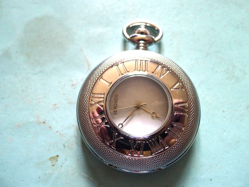 Sekonda chromed half hunter - chromed,