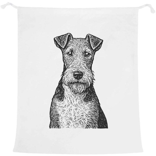Wire fox terrier portrait - fox,