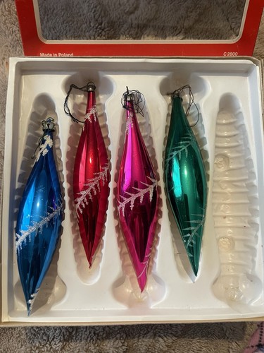 Vintage glass christmas - vintage,