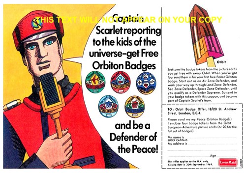 Captain scarlet lyons maid - ,