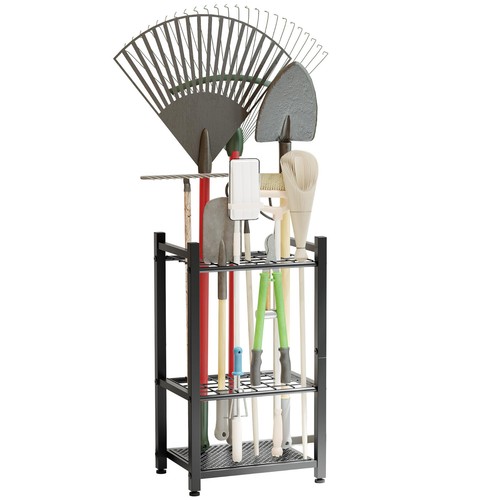 Metal garden tool rack - garden,