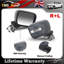 Pair Door Wing Mirror Suit Jeep Renegade 2015-2020 Electrical Heated Indicator