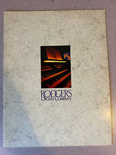 Rodgers Organ Company - 1988