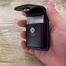 Men Windproof Leather Cover