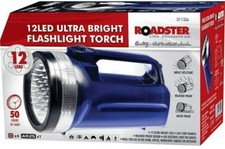 12 LED Torch Lumen Spotlight Lantern Halogen Waterproof Camping Light