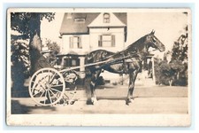 1918 Waterbury CT - Horse and