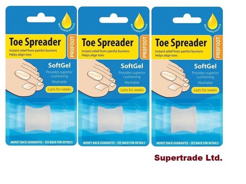 Profoot soft gel toe spreader - soft,