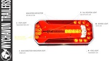 1 x LED Rear Light 12/24V
