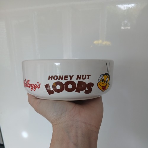 Vintage kellogs cereal bowl - kellogs,
