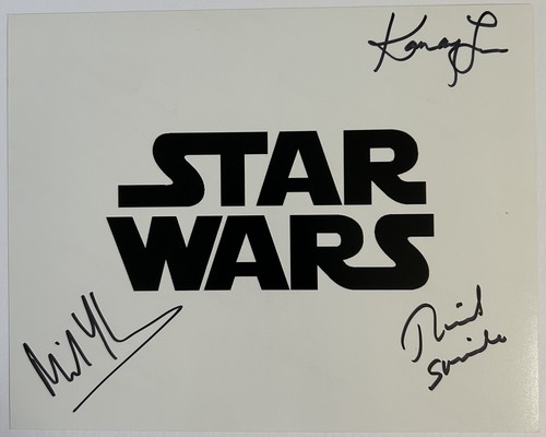 Star wars autographs lau - star,