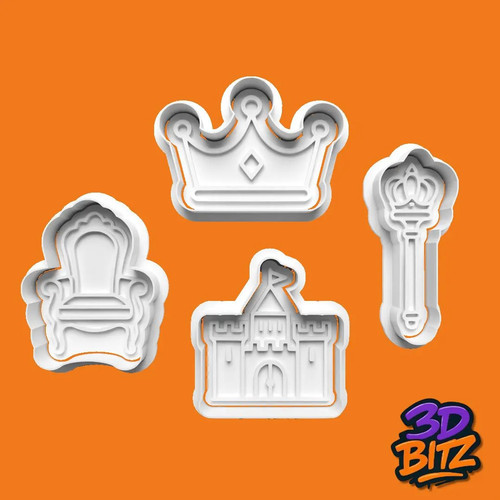 Royal cookie cutter set - cookie,