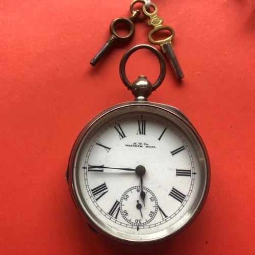 Vintage silver pocket watch - , by