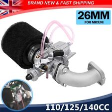 For Pit Dirt Bike VM22 26mm Mikuni Carburettor Carb 110cc/125cc/140cc Air Filter