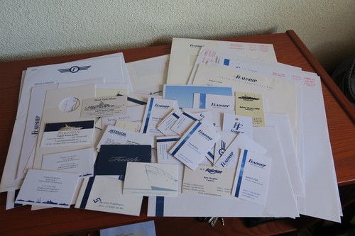 Feadship busines cards