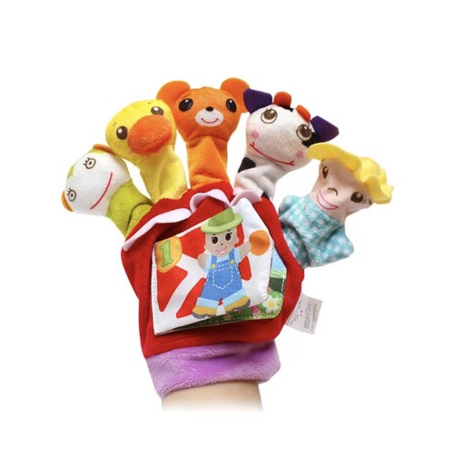Glove hand puppets - glove,