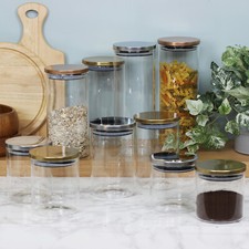Freska Glass Food Canister Jar