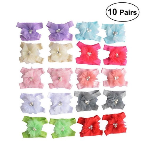 Pairs infant girls barefoot - 10,