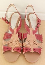 K BY CLARKS SIZE 7 RUSSET RED