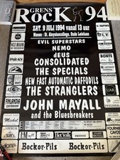 The Strangers/the Specials Festival Poster 1994 84cm X 64