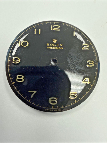 Rolex precision vintage black - rolex,