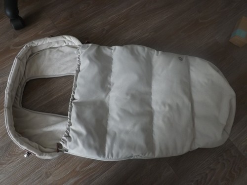 Silver cross dune - footmuff, new