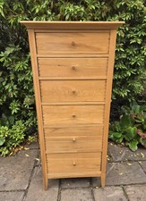 Willis & Gambier John Lewis Espirit / Essence Large Oak Tallboy Chest Of Drawers